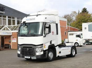 Imagen frontal de una cabeza tractora Volvo TGM 18 290-CAMIONES GRUA de segunda mano en venta en rentacamion.com